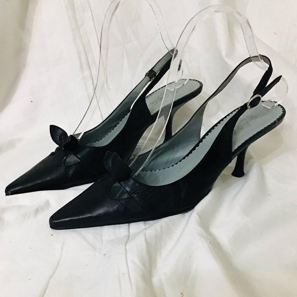 BCBG Slingback Kitten Heels